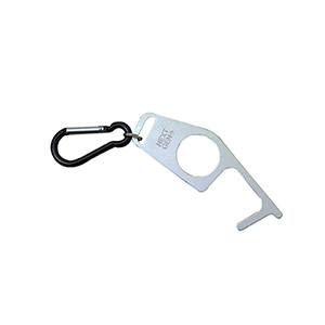 PP0008-TOUCHLESS KEY WITH CARABINER-Silver